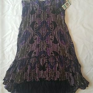 High low boho festival skirt